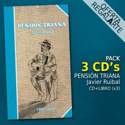 Pensión Triana JAVIER RUIBAL Pack 3 CD