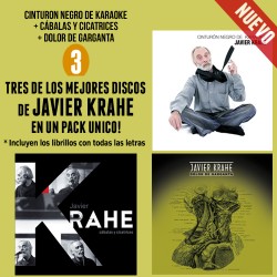 JAVIER KRAHE Pack 3 CD's 2016